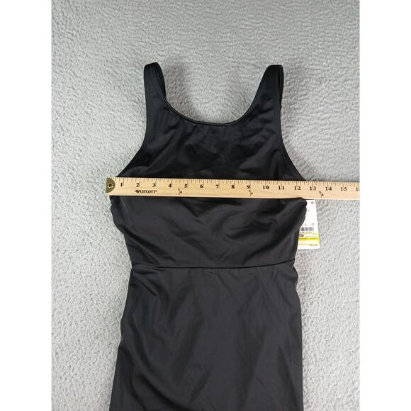 Lands End Swim Top Womens XS Size 2-4 Black Tankini Swimsuit Pool Beach NWT - Picture 5 of 7